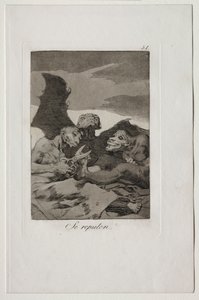 Caprichos: eles se enfeitam de Francisco de Goya