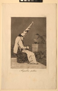 Caprichos: Aquelas manchas de poeira. de Francisco de Goya