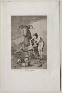 Caprichos: Julgamentos. de Francisco de Goya