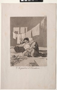 Caprichos: Sim, ele quebrou o pote. de Francisco de Goya