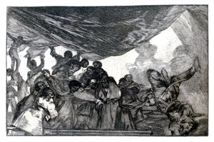 Fantasia Clara, 1819-1823 de Francisco de Goya