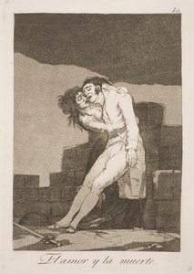 Morte e amor de Francisco de Goya