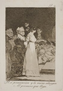 Eles dizem que sim e se casam com o primeiro melhor de Francisco de Goya