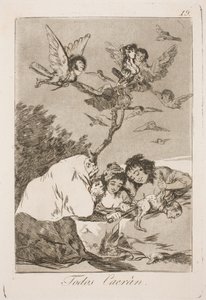 Todos eles vão cair de Francisco de Goya