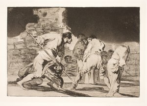 A raiva tola (é inacreditável - e fomos feitos por Deus) de Francisco de Goya