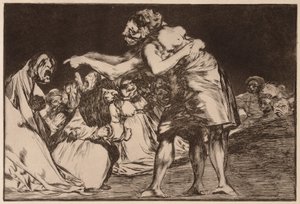 «Disorderly Folly» (Disparate desordenado), da série «Los Disparates» de Francisco de Goya