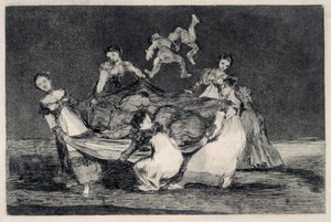 Disparate femenino (Feminine Folly) de Francisco de Goya