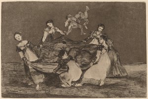 Disparate femenino (Feminine Folly) de Francisco de Goya