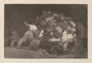 Disparate geral (Insensatez Geral) de Francisco de Goya
