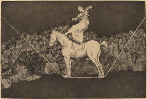 Pontual díspar (Sure Folly) de Francisco de Goya