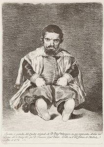 Um anão (Un Enano). 1778 de Francisco de Goya
