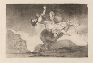 O Cavalo Raptor (O Cavalo-Abdutor) de Francisco de Goya