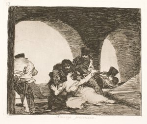 Uma Morte Terrível (13) de Francisco de Goya
