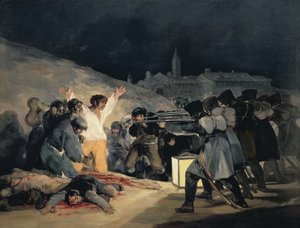 Execução dos Defensores de Madri, 3 de maio de 1808, 1814 (ver também 155453 para detalhes)