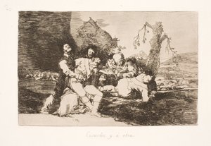 Conecta ele e depois para o próximo (20) de Francisco de Goya
