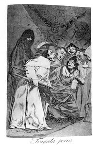 Cão de fragata, 1799 de Francisco de Goya
