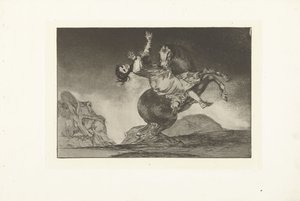 O cavalo raptor
El caballo raptor
Los Disparates (Os Provérbios) (título da série)
Los Proverbios (Os Provérbios) (título da série) de Francisco de Goya
