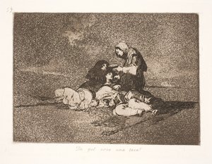 O que uma única xícara sugere? (59) de Francisco de Goya