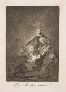 Onde eles a escolhem de Francisco de Goya
