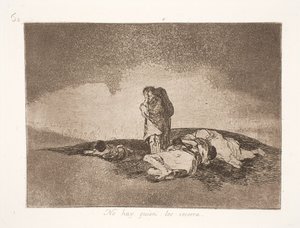 Ninguém para ajudar (60) de Francisco de Goya