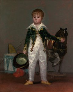 José Costa e Bonells (falecido em 1870), chamado Pepito, c.1810 de Francisco de Goya