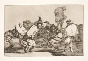 A Loucura do Carnaval (Mãe você, Carnaval, pois amanhã haverá cinzas) de Francisco de Goya