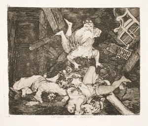 Os horrores da guerra (30) de Francisco de Goya