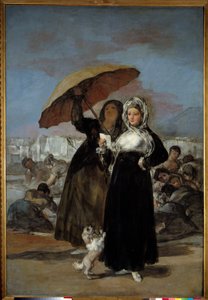 A Carta ou a Pintura Jovem de Francisco de Goya (1746-1828) 1814 Sol. 1,81x1,25 m Lille, Musee des Beaux Arts de Francisco de Goya