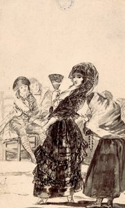 Los caprichos: "Que Deus a perdoe, ela era sua mãe". de Francisco de Goya
