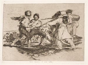 Com ou sem razão (2) de Francisco de Goya