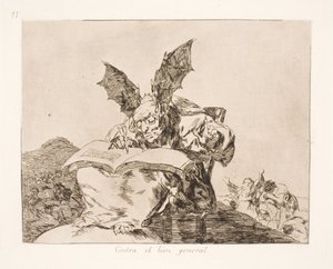 Em direção a Almenwellet (71) de Francisco de Goya