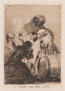 Ninguém nos Viu, no final da 18ª edição - 19º aniversário
século (impressão) de Francisco de Goya