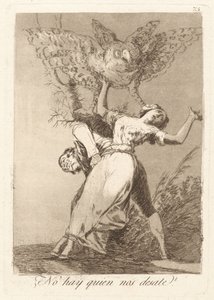 Não há ninguém para nos desamarrar? (Ninguém pode nos desatar?) de Francisco de Goya