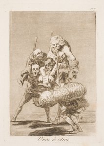 Agora é a vez deles de Francisco de Goya