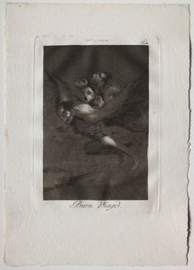 Oitenta Caprichos: Bon Voyage de Francisco de Goya