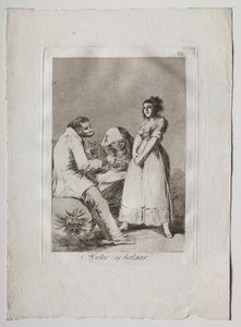 Ochenta Caprichos: É melhor ser preguiçoso, 1793-1798. de Francisco de Goya