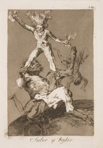 Para cima e para baixo de Francisco de Goya