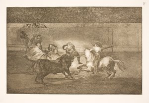 A Morte de Pepe Illo (3ª composição) de Francisco de Goya