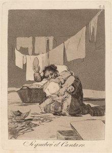 Se eu quebrar o pote (Sim, eu quebrei o pote) de Francisco de Goya