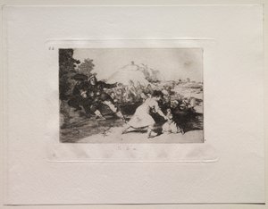 Os Horrores da Guerra: Eu Vi de Francisco de Goya