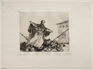 Os Horrores da Guerra: Que A Corda Quebre de Francisco de Goya