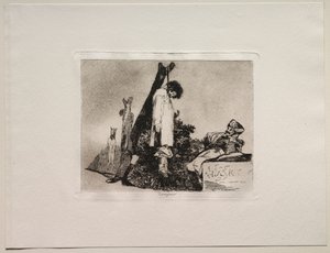 Os horrores da guerra: também não neste caso. de Francisco de Goya