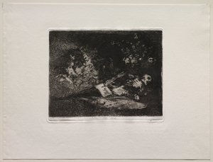 Os horrores da guerra: nada. O evento dirá. de Francisco de Goya