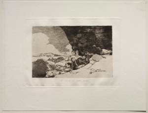 Os horrores da guerra: o mesmo em outros lugares de Francisco de Goya