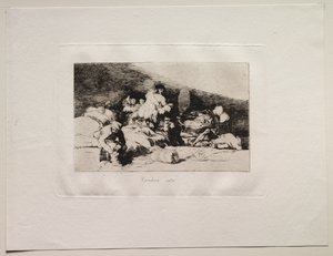 Os horrores da guerra: estes também de Francisco de Goya