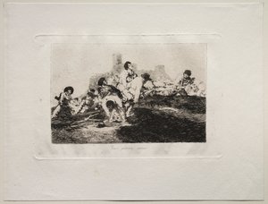 Os horrores da guerra: eles ainda podem ser úteis de Francisco de Goya