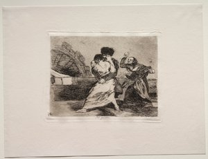 Os horrores da guerra: eles não gostam de Francisco de Goya