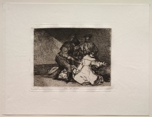 Os Horrores da Guerra: Isso é Ruim de Francisco de Goya