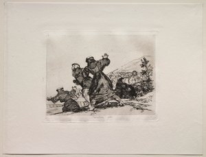 Os horrores da guerra: isso também. de Francisco de Goya