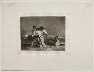 Os Horrores da Guerra: Mãe Infeliz de Francisco de Goya